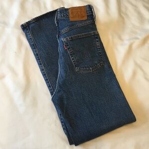 Levi's Women's High Rise Blue Jeans 25 waist
